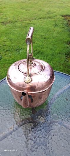 old copper kettle