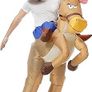 SEASONAL SALE Horse Costume Inflatable Costume Inflatable Horse Costume Fancy Dress Costume Funny Costume Funny Fancy Dress Adult Funny Fancy Dress Adult Inflatable Costume150-190CM Image 3