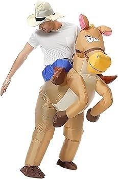 SEASONAL SALE Horse Costume Inflatable Costume Inflatable Horse Costume Fancy Dress Costume Funny Costume Funny Fancy Dress Adult Funny Fancy Dress Adult Inflatable Costume150-190CM