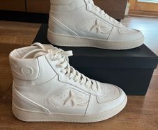 Pinko high top leather sneakers