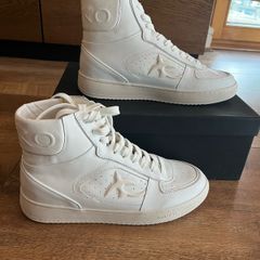 Pinko high top leather sneakers