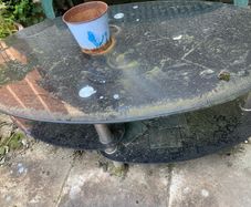 Outdoor coffee table