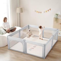Foldable baby Playpen Barrier