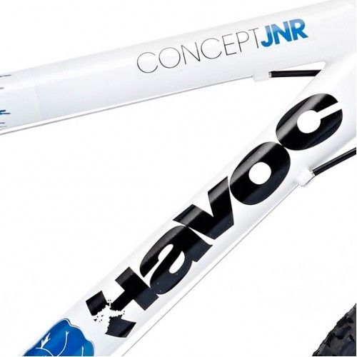 Concept Havoc Boys 6 Speed 18" Blue/White