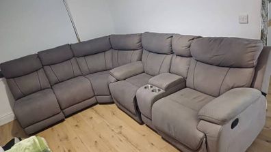 6 Piece Recliner Corner Suite