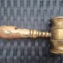 Vintage Solid Brass Judge's/Auctioneer's Gavel Image 5