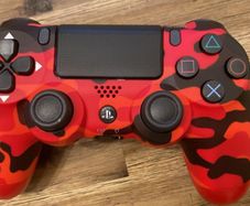 PS4 Controller - Red Camo
