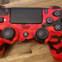 PS4 Controller - Red Camo