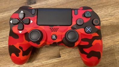 PS4 Controller - Red Camo