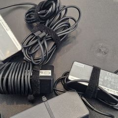 Multiple Lenovo Type C Laptop Chargers