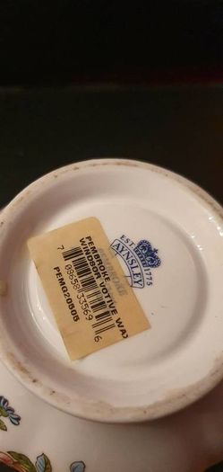 Aynsley Fine Bone China Votive Wax Jar