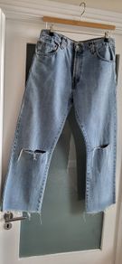 LEVI'S 517 Bootleg Ripped Jeans Sz W34  L34