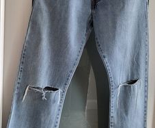 LEVI'S 517 Bootleg Ripped Jeans Sz W34  L34