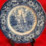 Liberty Blue Independence Hall - classic English transferware from the period of the Bicentennial of American independence Image 4