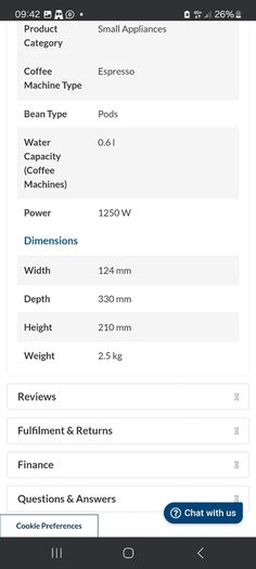LavAzza Coffee Machine (A Modo Mio)