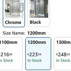 Sliding shower door