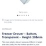 Electrolux freezer drawer Image 9
