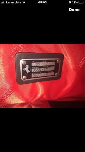 Ferrari business travel bag shoulder brand new original
