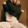 Fab Stradivarius (Zara Group) Dark Green Sift Touch Knit Sweater Image 3
