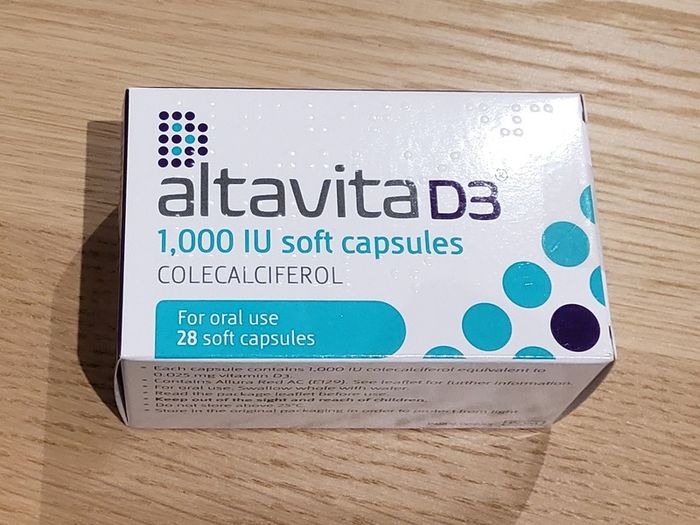 Altavita D3 1,000 IU 28 soft capsules - New - Sealed