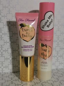 TOO FACED peach mist and peachy primer