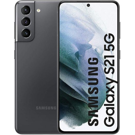 Samsung Galaxy S21 5G 128GB Dual Sim Unlocked to All Networks, Dark Grey Excellent Condition