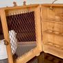 Unique Rustic Wooden Farmhouse Egg Rack Repurposed Italian Box Image 5