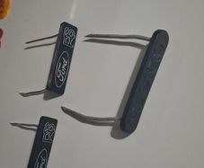 Ford Escort RS Turbo seat badges Recaro