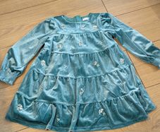 BNWT Marks and Spencer velour dress (3-4)