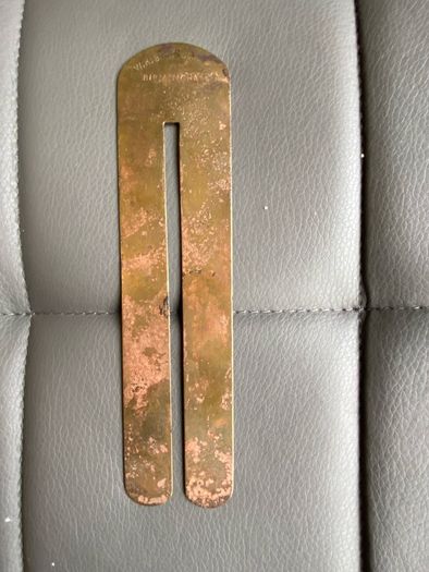 WW1 brass button cleaner