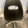Black and white Ikea desk chair Image 2