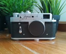 Refurbished Zorki-4 Body Rangefinder Camera: USSR 35mm Mechanical Leica Copy, 680910650