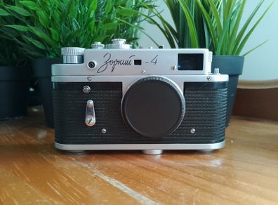 Refurbished Zorki-4 Body Rangefinder Camera: USSR 35mm Mechanical Leica Copy, 680910650