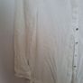 White Tassel Shirt M Image 2