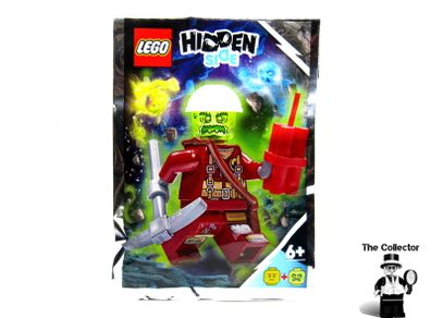 LEGO Hidden Side Haunted Worker Minifigure Foil Pack Polybag Limited Edition Brand New Sealed