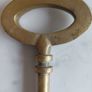 Antique solid brass ornamental key 35cm in length Image 3