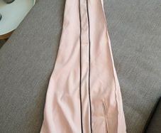 Zara dusty pink/beige jogger trousers uk10