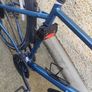 Ridgeback Element Hybrid Bike XL 21 inch Blue  Excellent Condition  and Child Seat and Extras Image 7