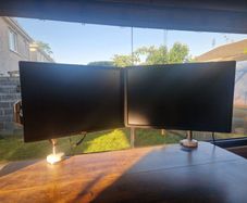 Dell monitors 2X 24 inch