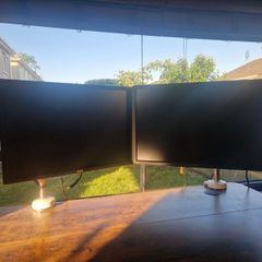 Dell monitors 2X 24 inch