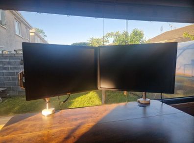 Dell monitors 2X 24 inch