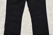 Wallis Black High-Waisted Jeggings / Trousers with Side Zip - Size 8