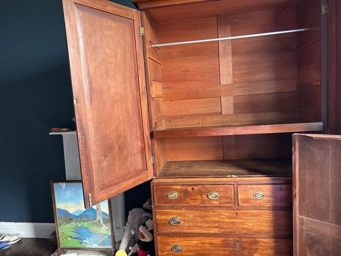 antique wardrobe