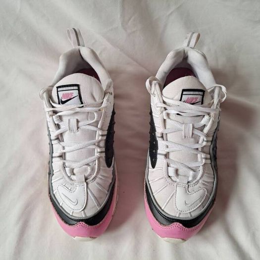 2019 nike air max 98 size 5 eu 38.5 pink/black In excellent condition