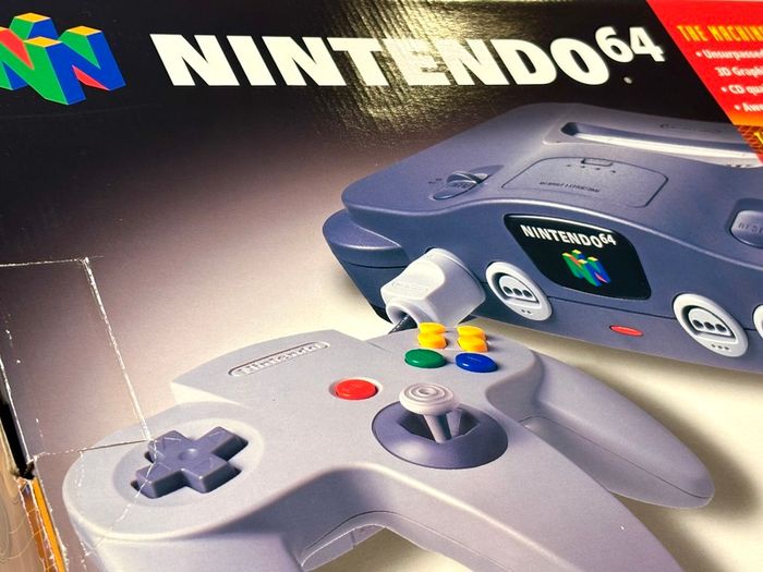 Nintendo N64 Mario Edition Console - Boxed