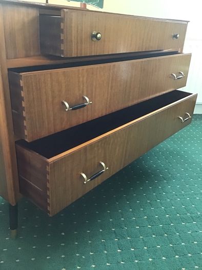 Mid century modern dressing table