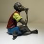 Antique Franz Xaver Bergmann, Vienna Bronze (Cold Painted Figure, Model 2618 with B) Austrian c.1900 Image 7