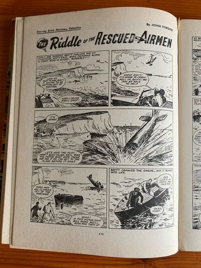 Comic: 'LION' annual 1955