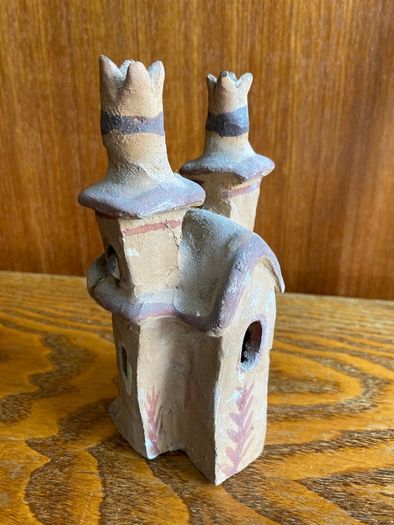Peruvian folk art church