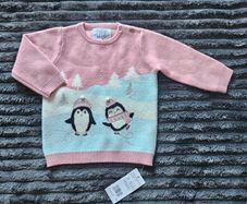 F&F Jumper with Winter Penguins